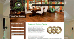 Desktop Screenshot of markhamflooring.com